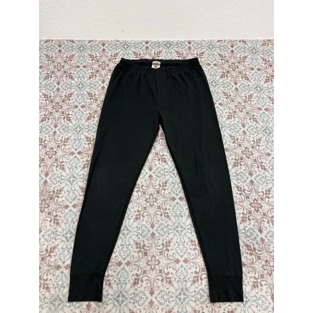 Columbia Sportswear Mens Black Thermal Base Layer Leggings Size Medium